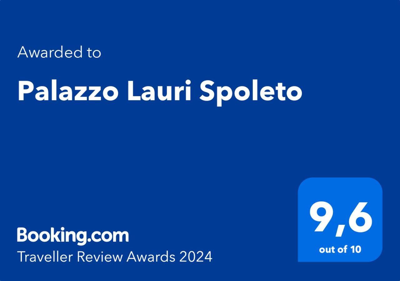 Palazzo Lauri Spoleto Lejlighed Eksteriør billede